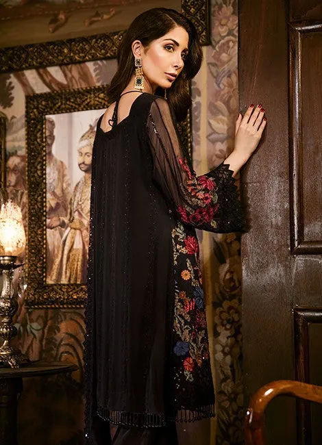 Iznik After Dark (IZK 08) Unstitched Chiffon Collection Embroidered Two Piece Shirt & Duppata