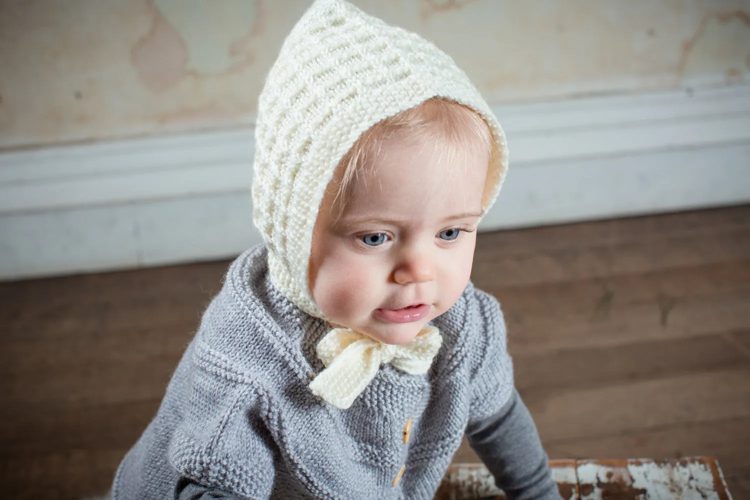 Lace Bonnet, Cream