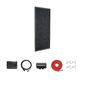 Legacy Black 190 Watt Solar Panel Cinder 40 Deluxe Kit