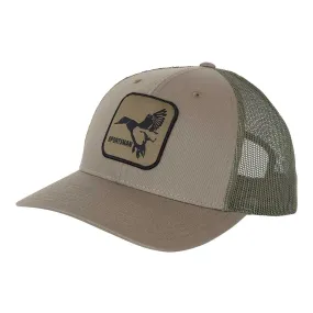 Mallard Patch Snapback Hat - Loden