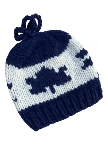 Maple Leaf Toque - Navy