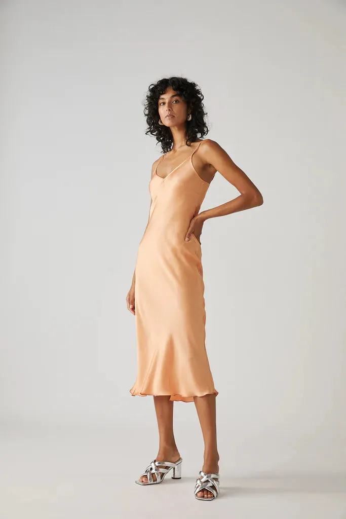 Mastani Slip Dress in Sherbet