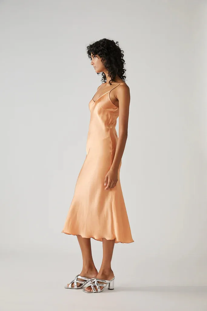 Mastani Slip Dress in Sherbet