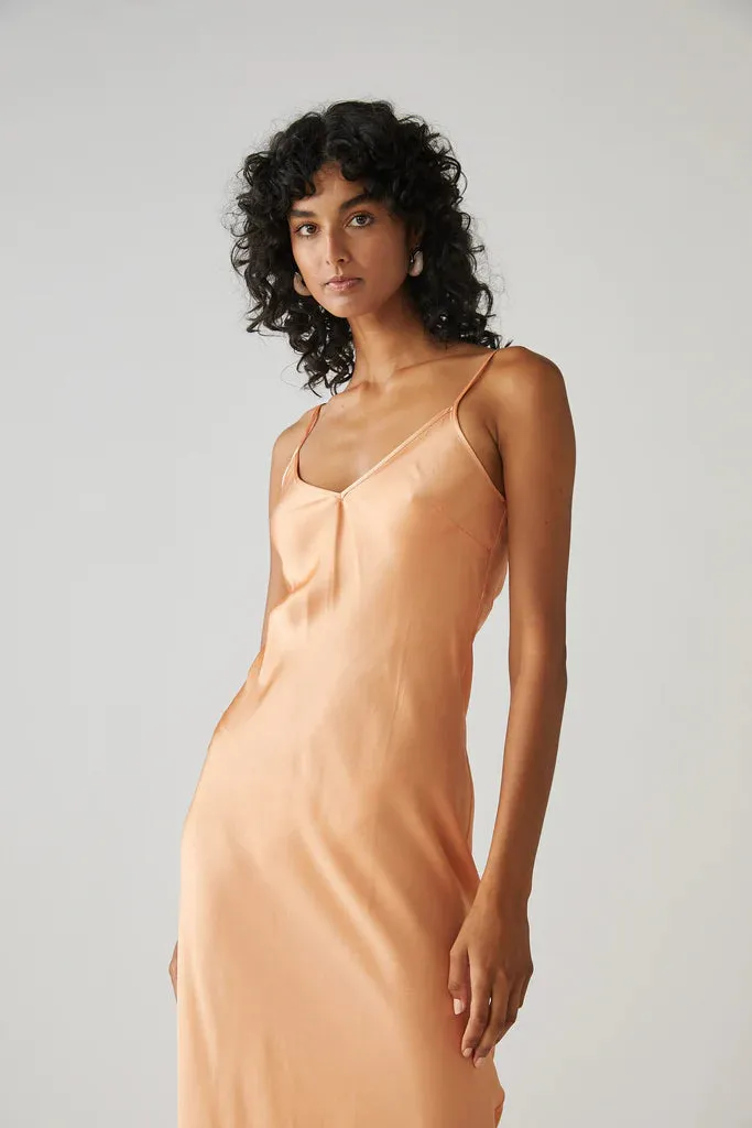 Mastani Slip Dress in Sherbet