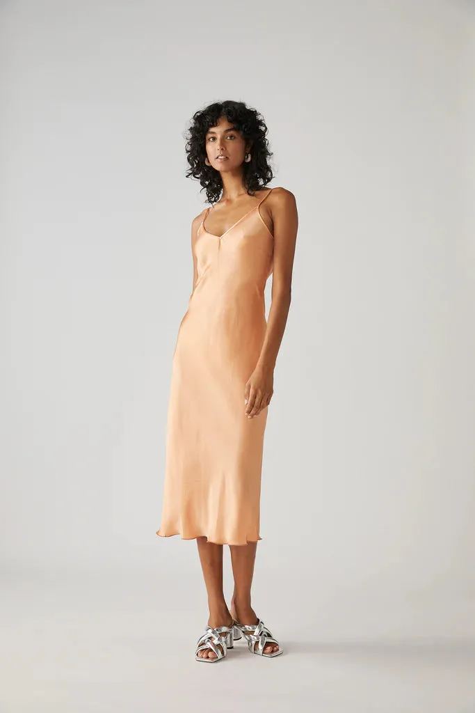 Mastani Slip Dress in Sherbet