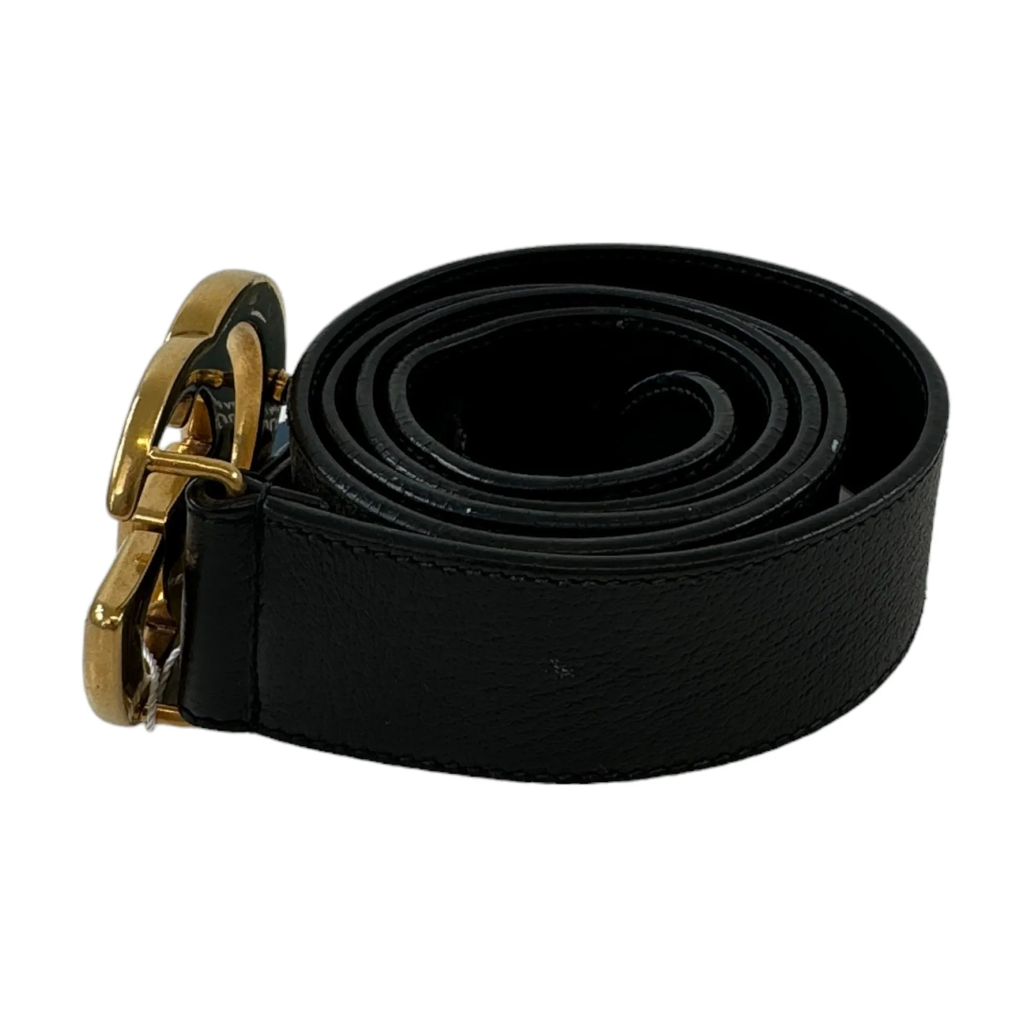 Men's Gg Marmont Belt Black Size Waist 32