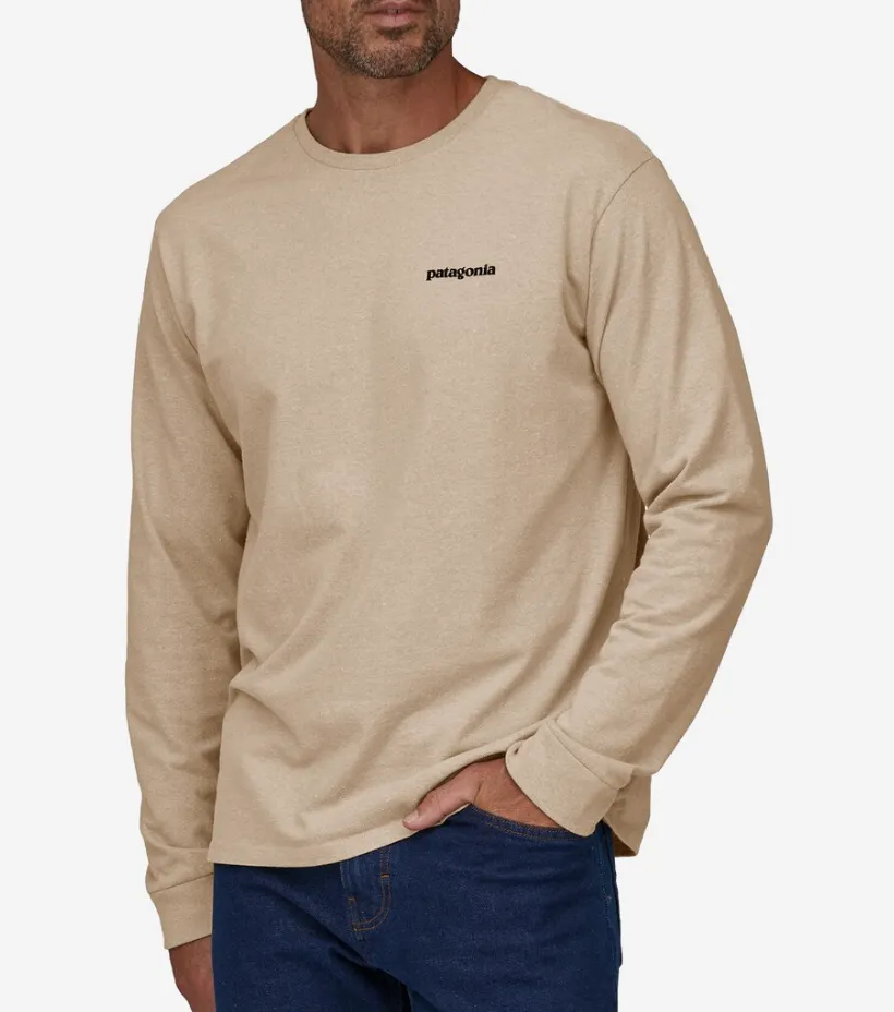 Men's Long-Sleeved P-6 Logo Responsibili-Tee