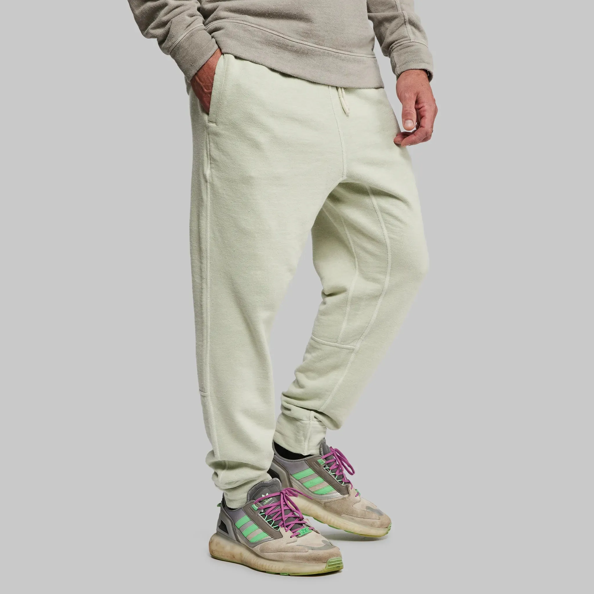 Mineral Sweatpants. Celadonite edition