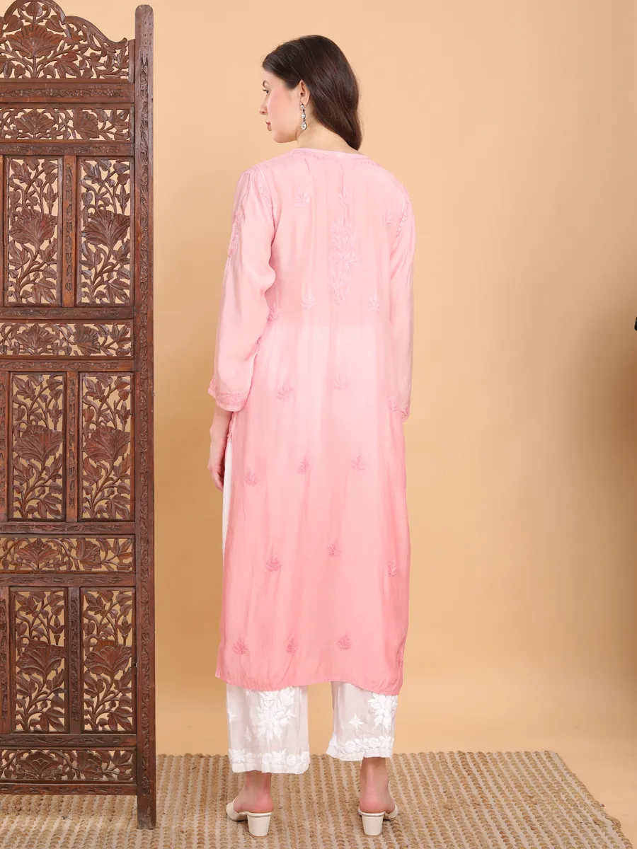 Nayab Nyra Cut Chikankari Kurti