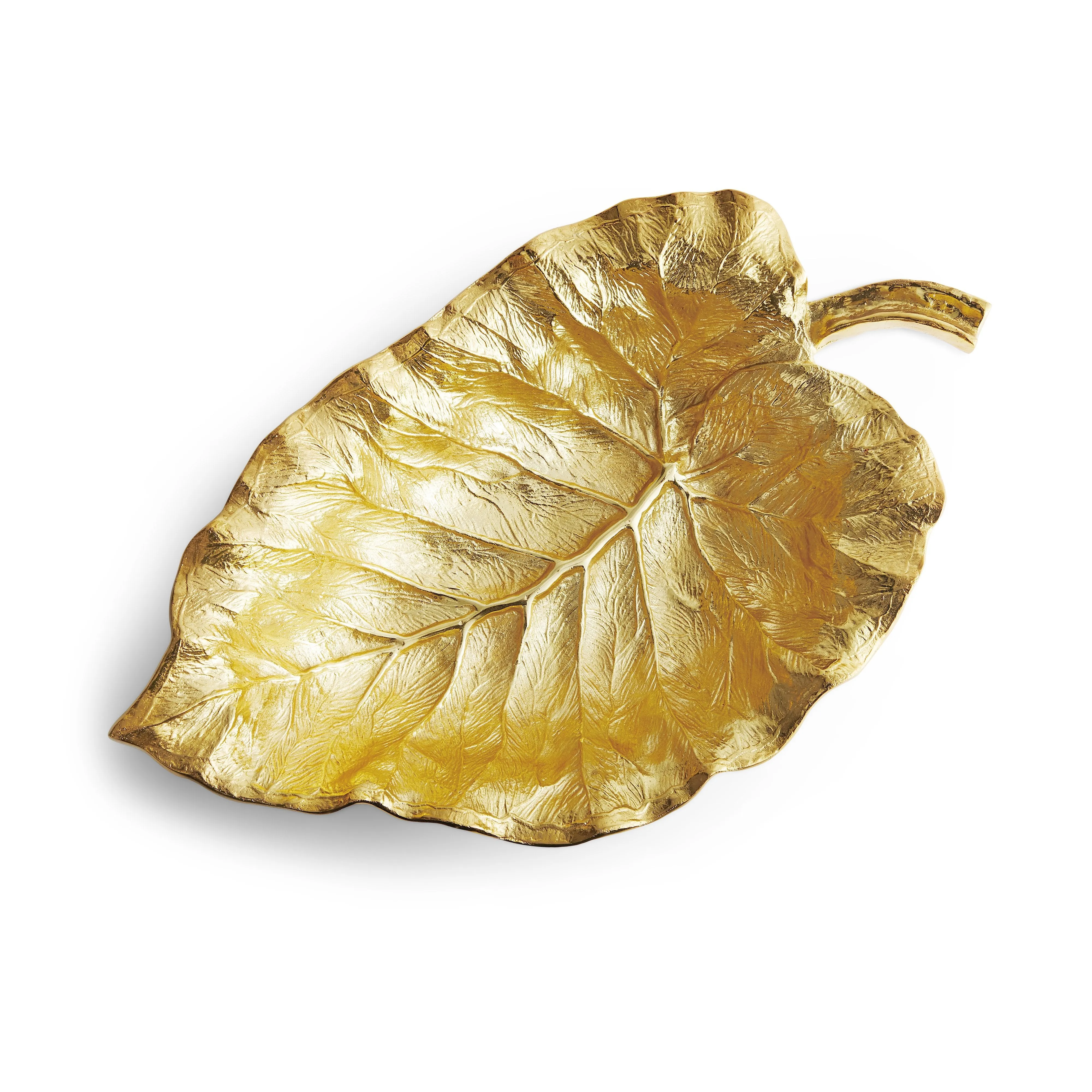 New Leaves Elephant Ear Large Serving Bowl