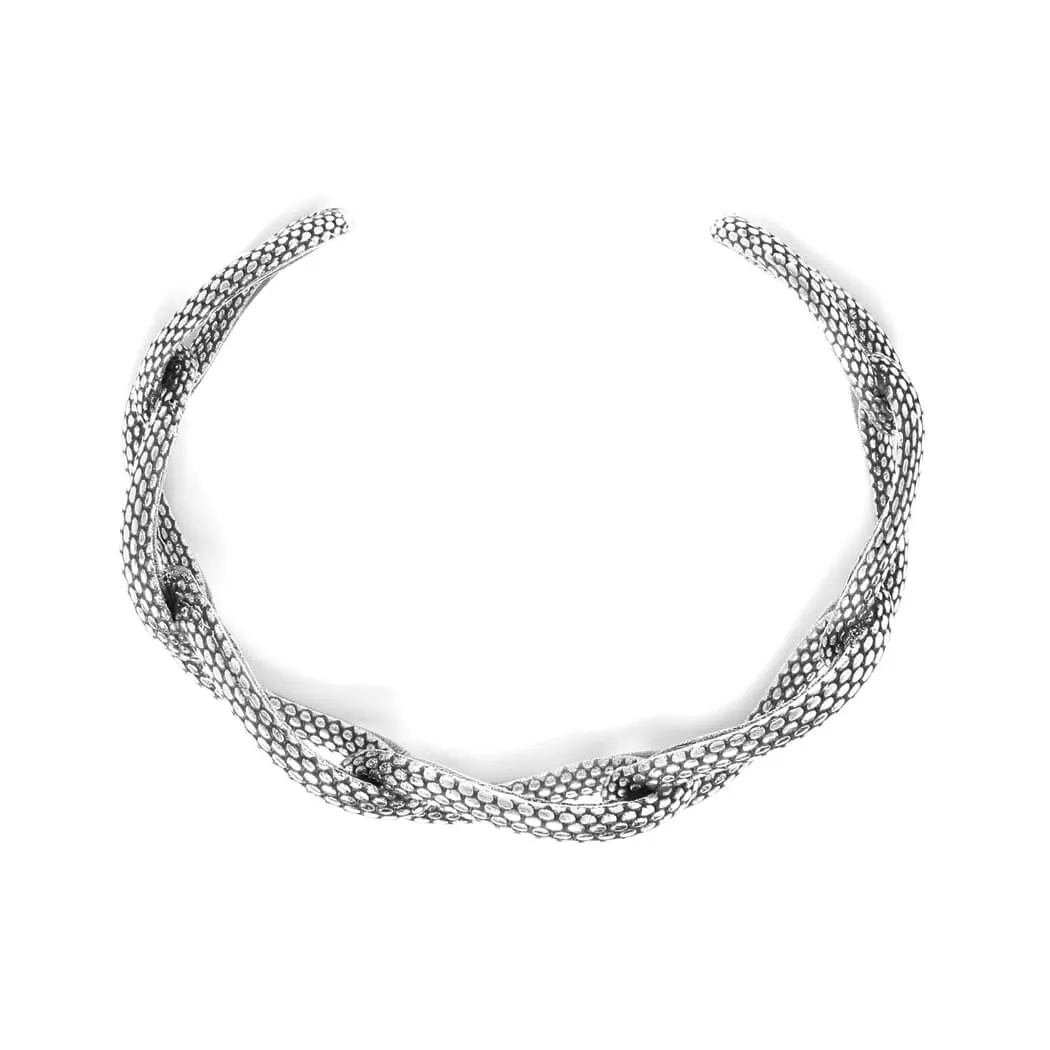 Ori Tao Bijoux Solid Linked Ovals Cuff Bracelet