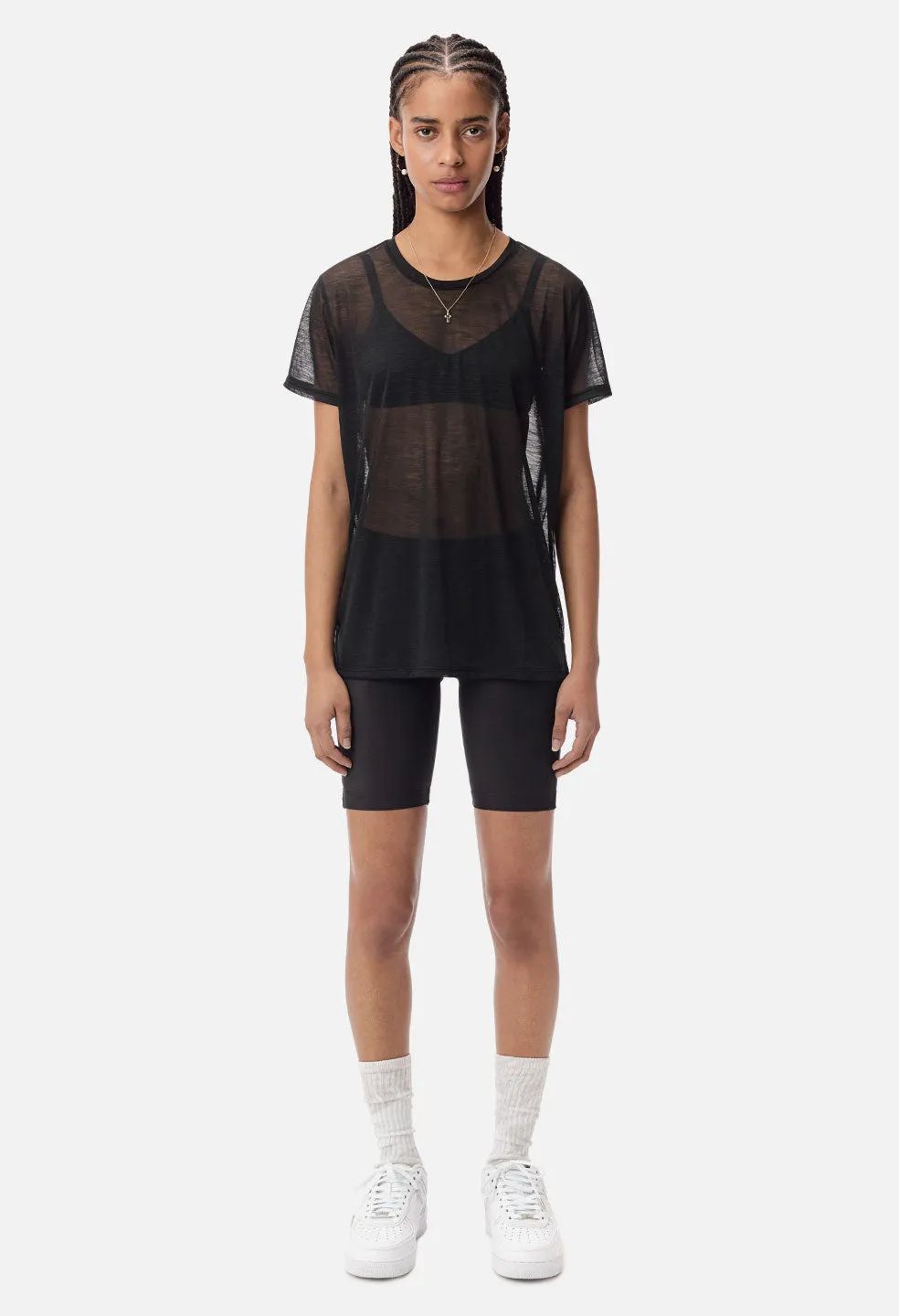 Orion Mesh Tee / Black