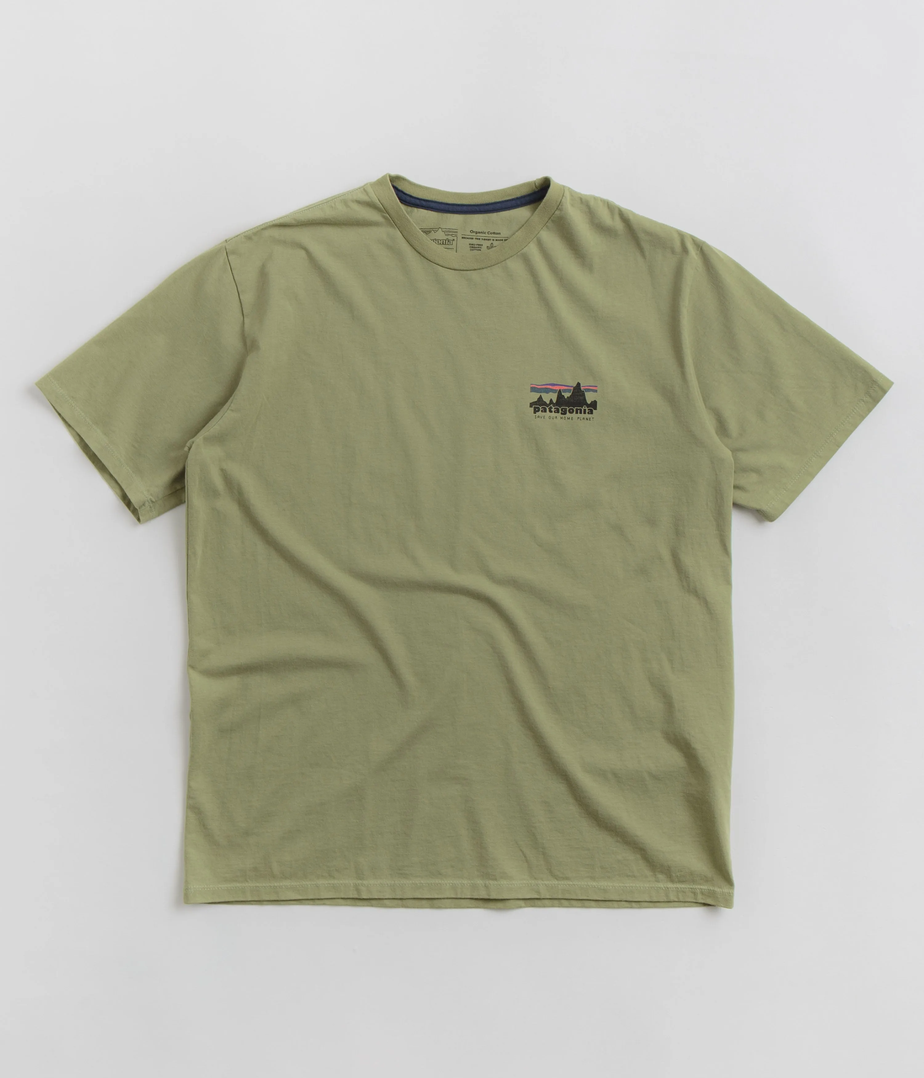 Patagonia 73 Skyline Organic T-Shirt - Buckhorn Green