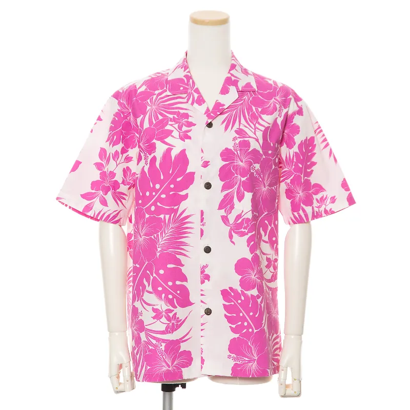 Pink Hibiscus Hawaiian Shirt | Pink