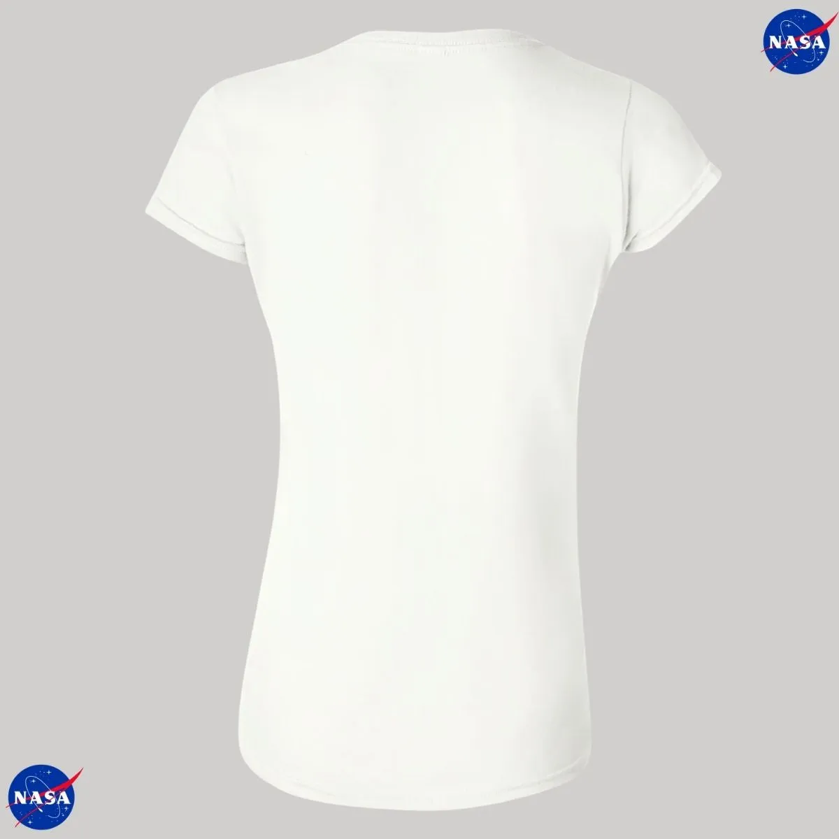 Playera Deportiva Mujer Nasa Cohete Espacial Escudo