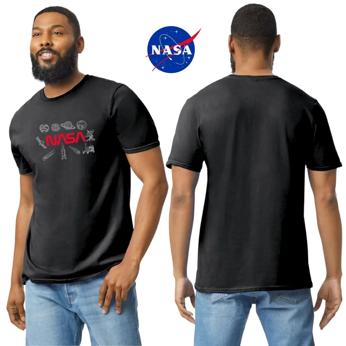 Playera Hombre Nasa Espacio