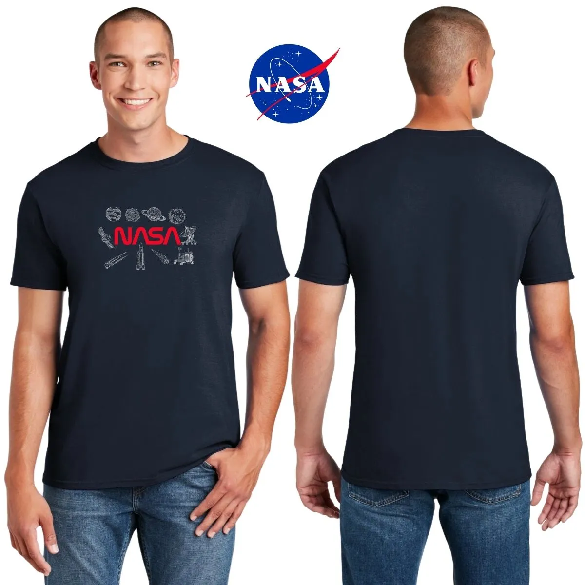 Playera Hombre Nasa Espacio