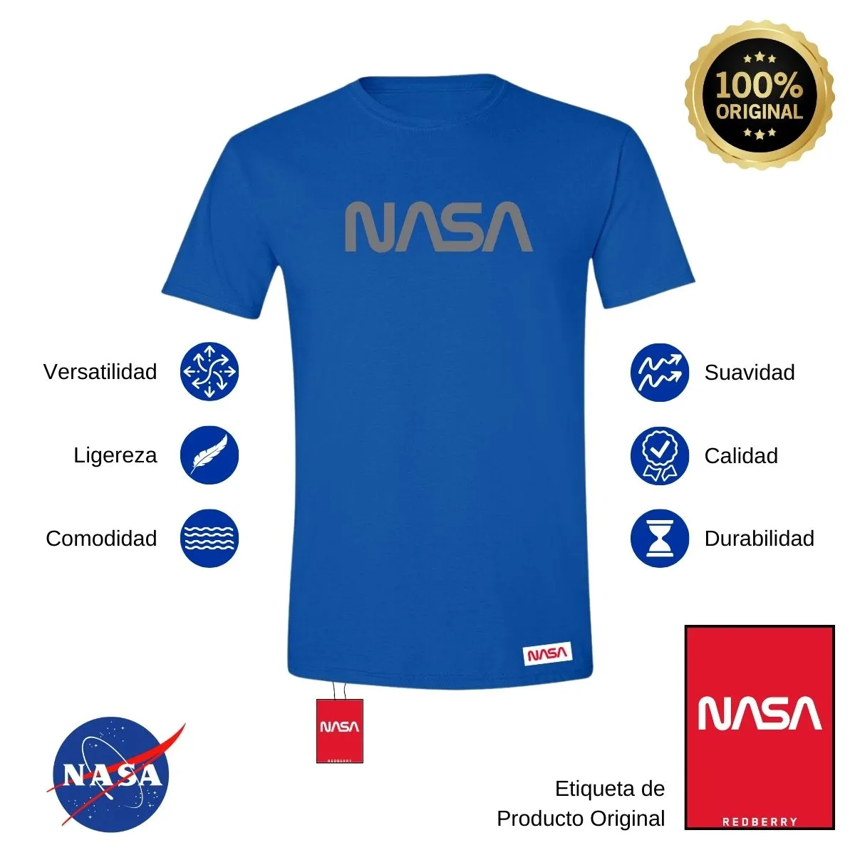 Playera Hombre Nasa Worm Mono