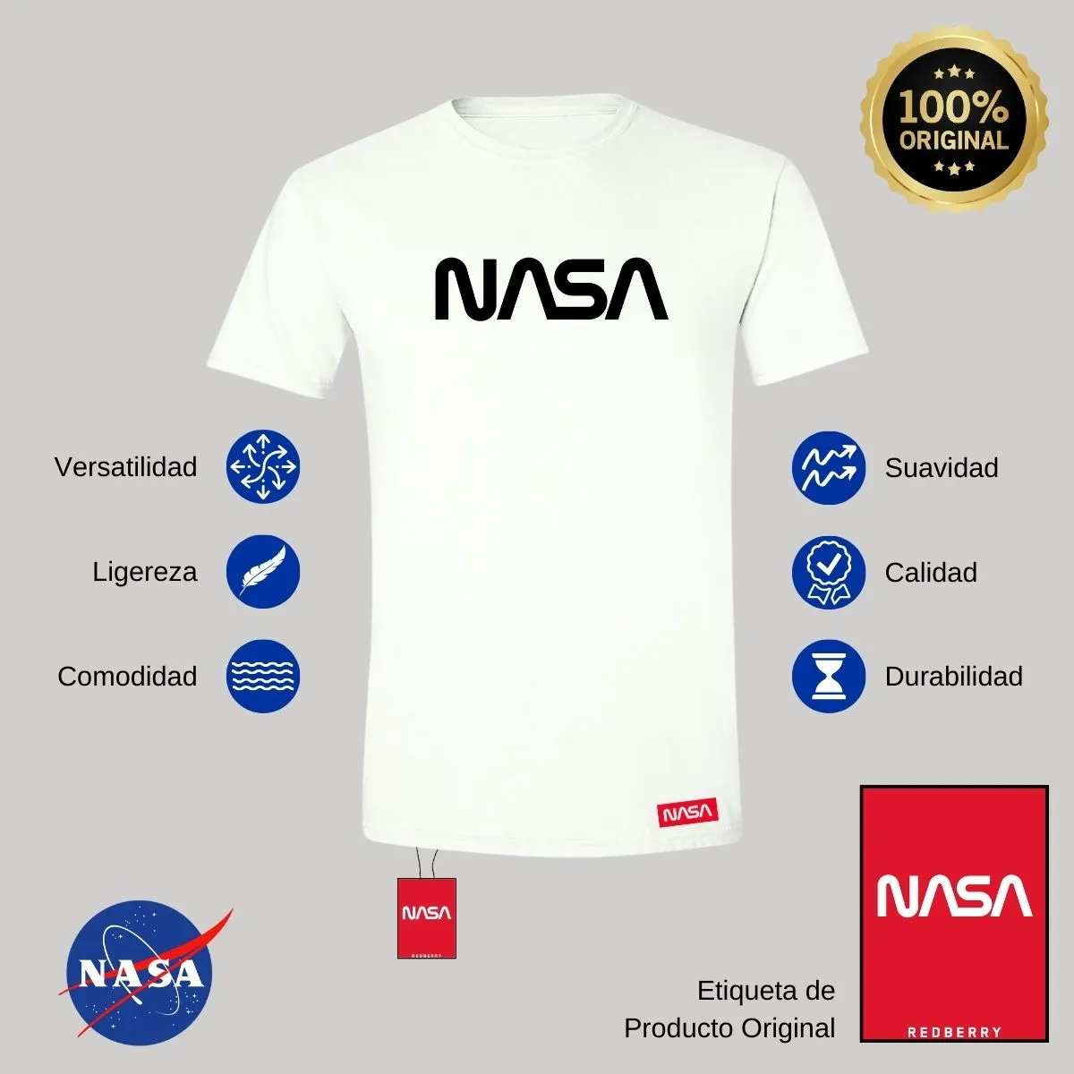 Playera Hombre Nasa Worm Mono