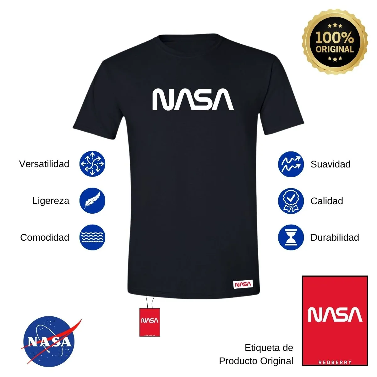 Playera Hombre Nasa Worm Mono