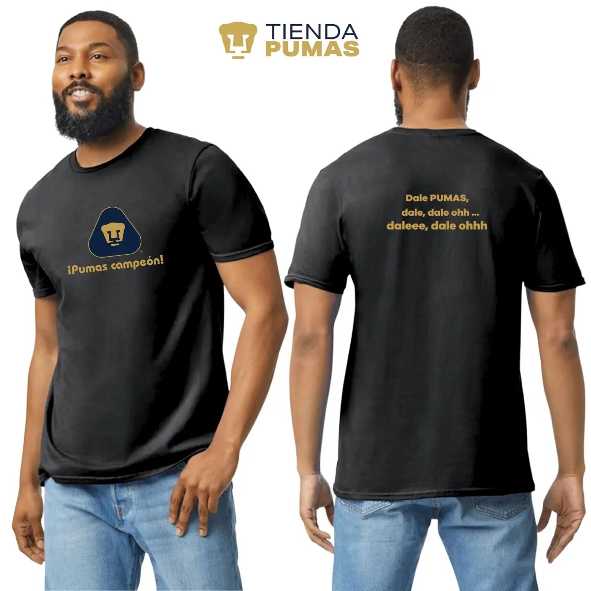 Playera Hombre Pumas UNAM campeón