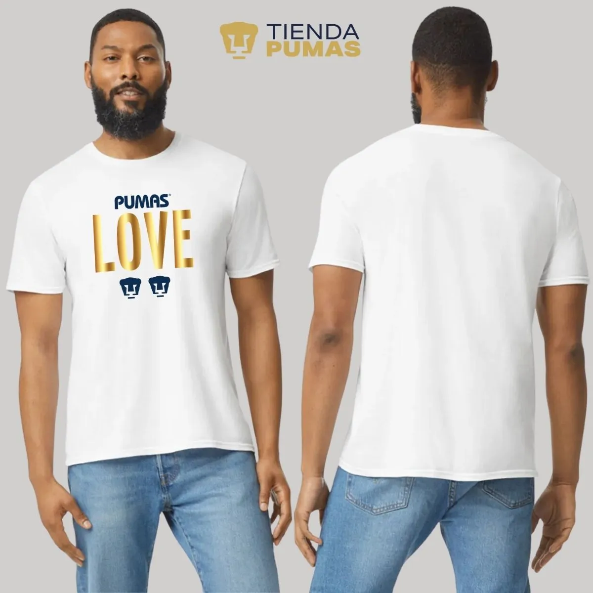 Playera Hombre Pumas UNAM Love