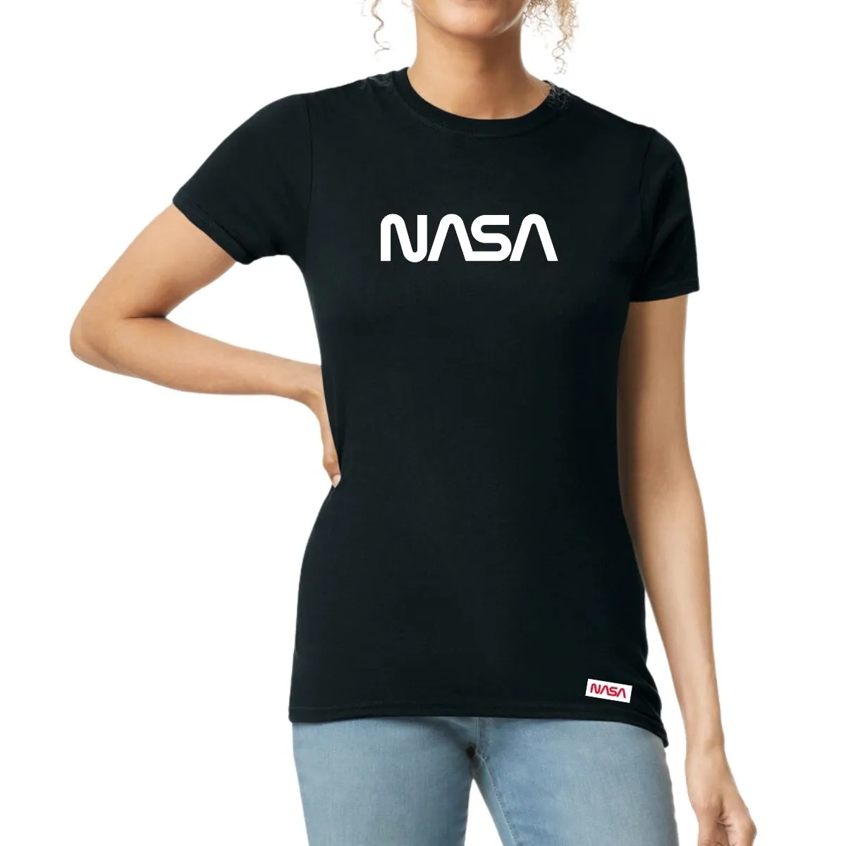 Playera Mujer Nasa Worm Mono