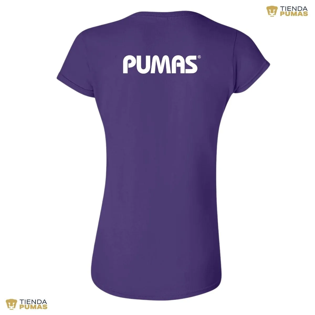 Playera Mujer Pumas UNAM Logo Día De La Mujer