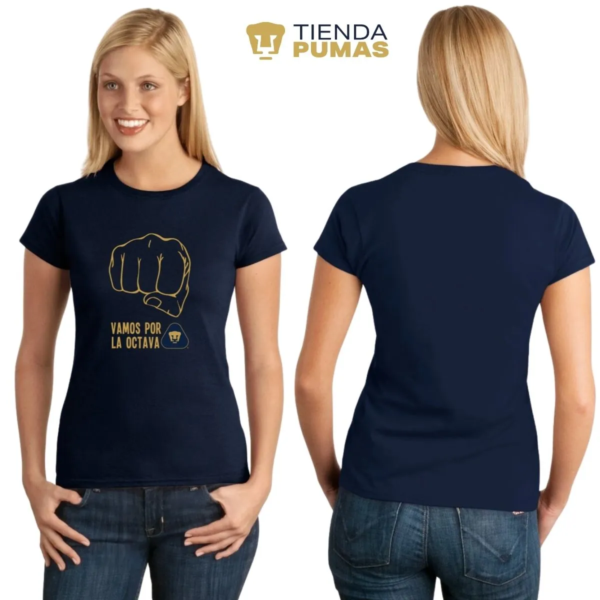 Playera Mujer Pumas UNAM puo