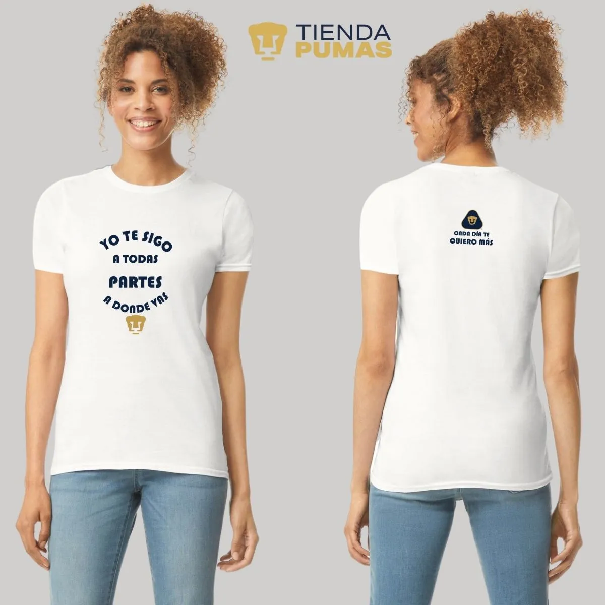 Playera Mujer Pumas UNAM te sigo