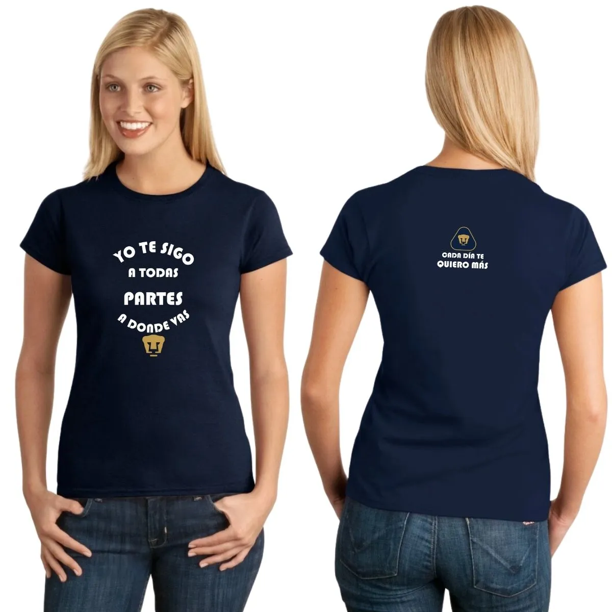 Playera Mujer Pumas UNAM te sigo