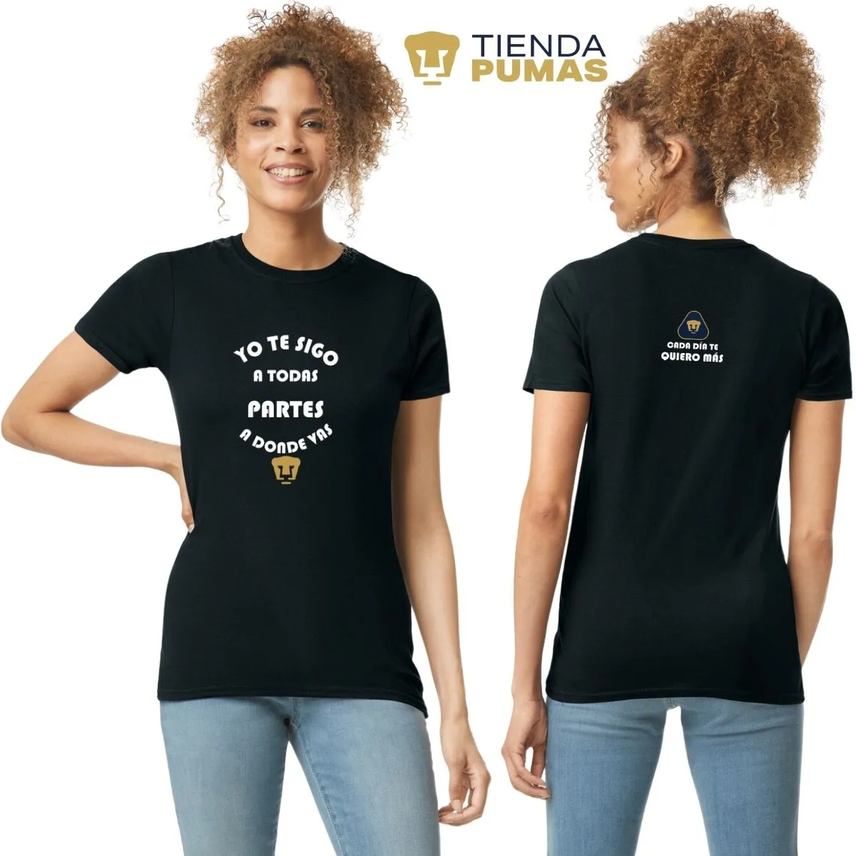 Playera Mujer Pumas UNAM te sigo