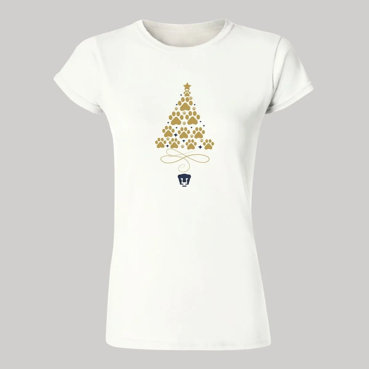 Playera Navidea Mujer Pumas UNAM rbol