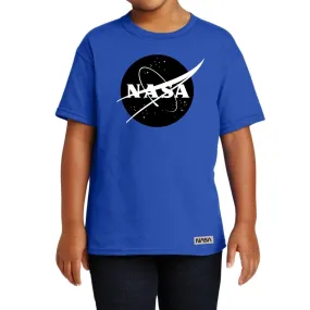 Playera Nios Nasa Monocromático