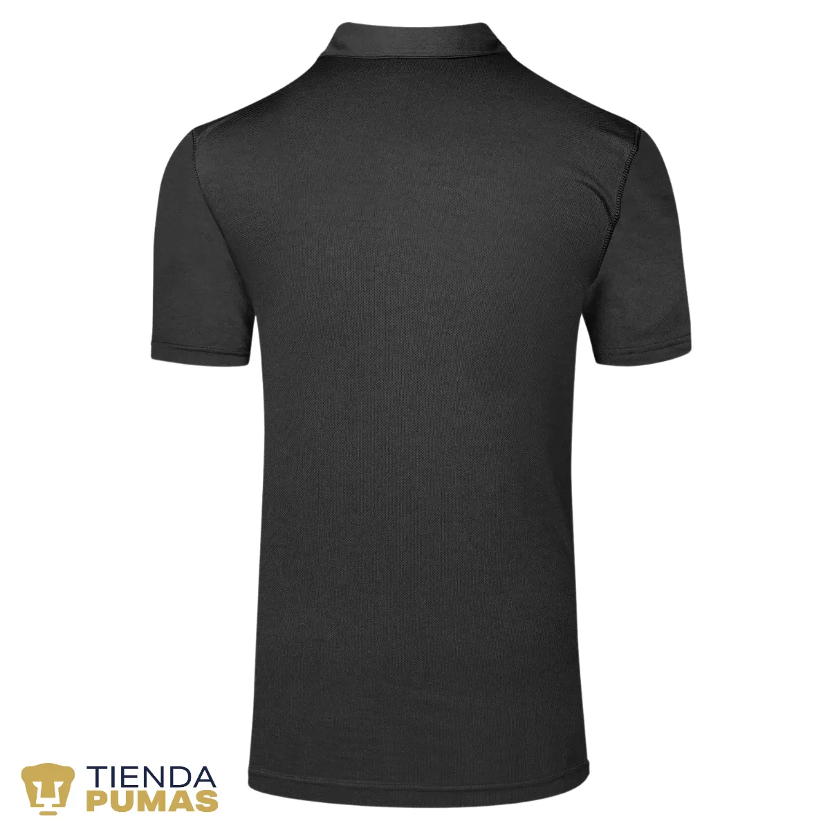 Playera Tipo Polo Hombre Pumas UNAM Logo Dorado