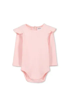 Rib Bubbysuit - Pastel Pink (Milky Baby)