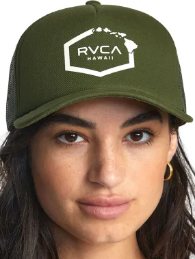 RVCA Ladies Hawaii Hex Foam Trucker