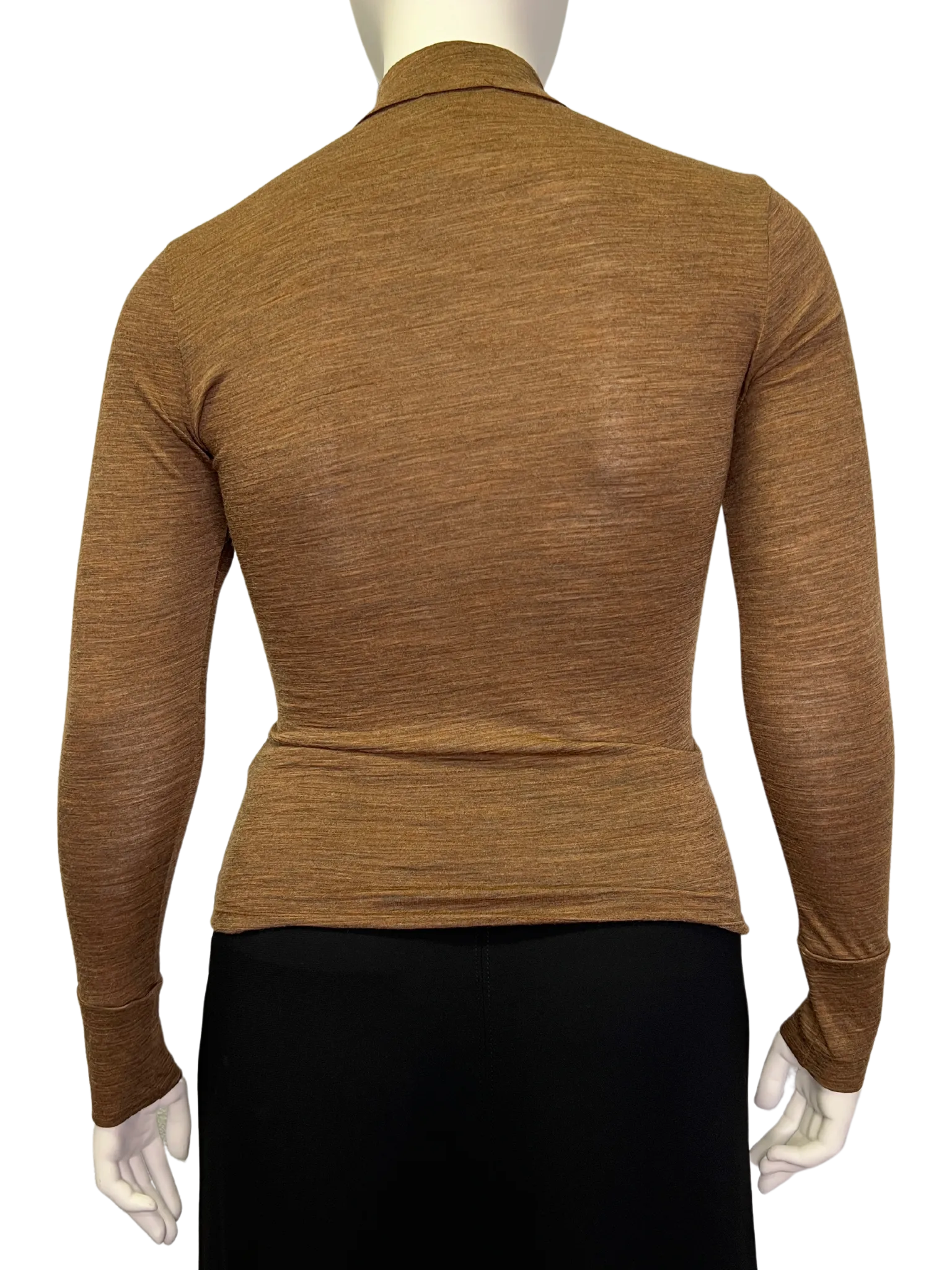 Size 12 - Caves Collect Brown Wool Vicky Top