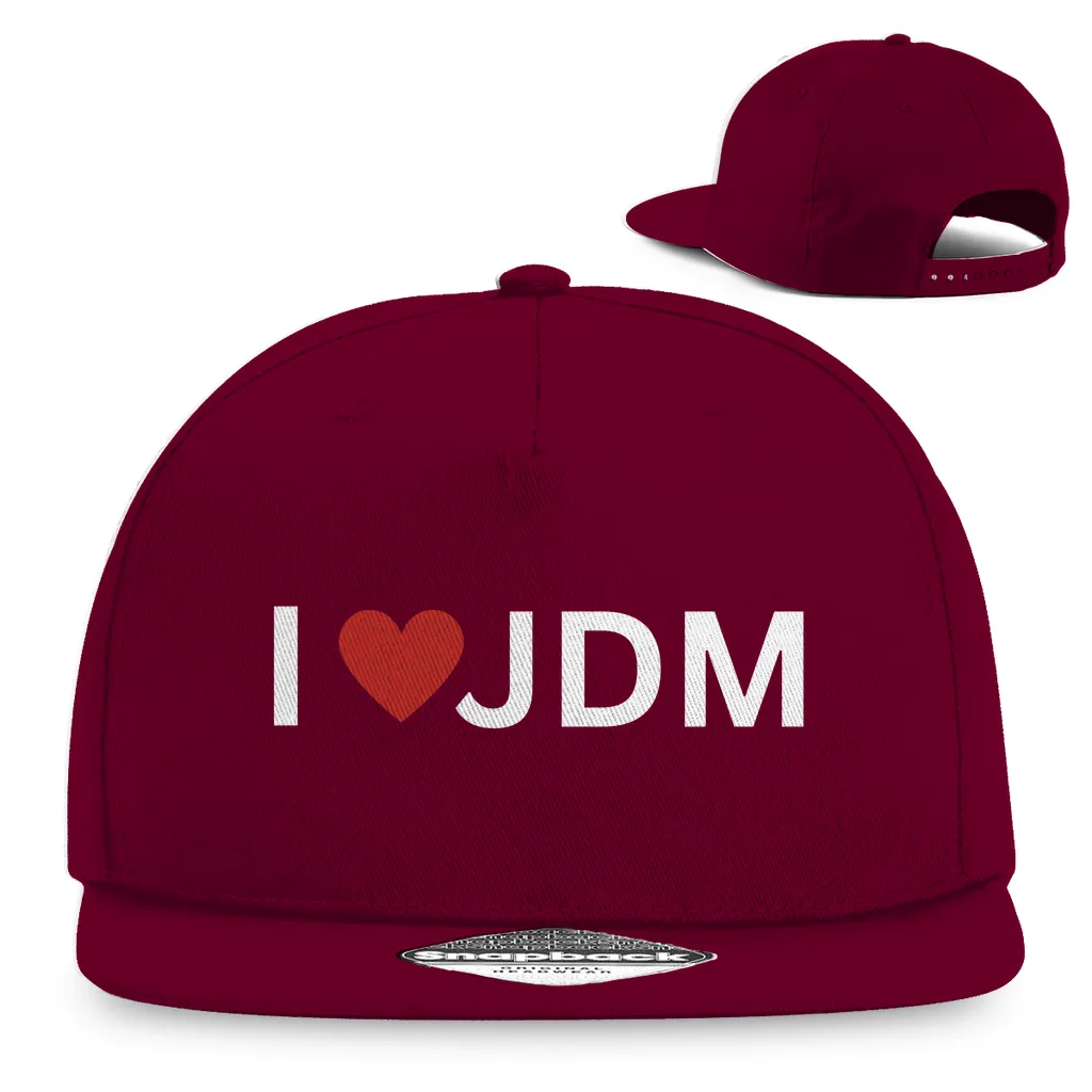 Snapback Rapper Cap I love JDM