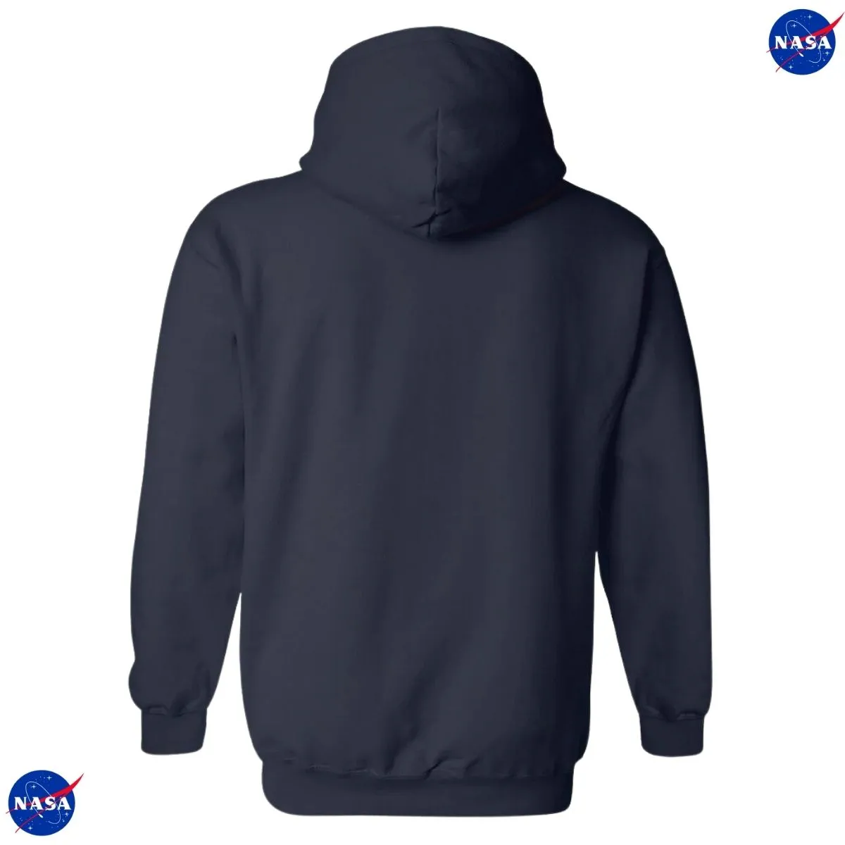 Sudadera Mujer Hoodie Nasa Cohete Espacial Escudo