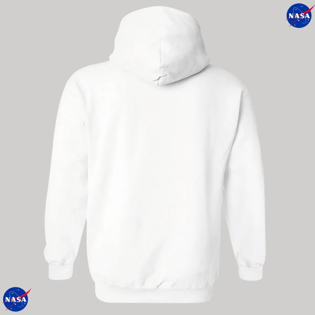 Sudadera Mujer Hoodie Nasa Cohete Espacial Escudo