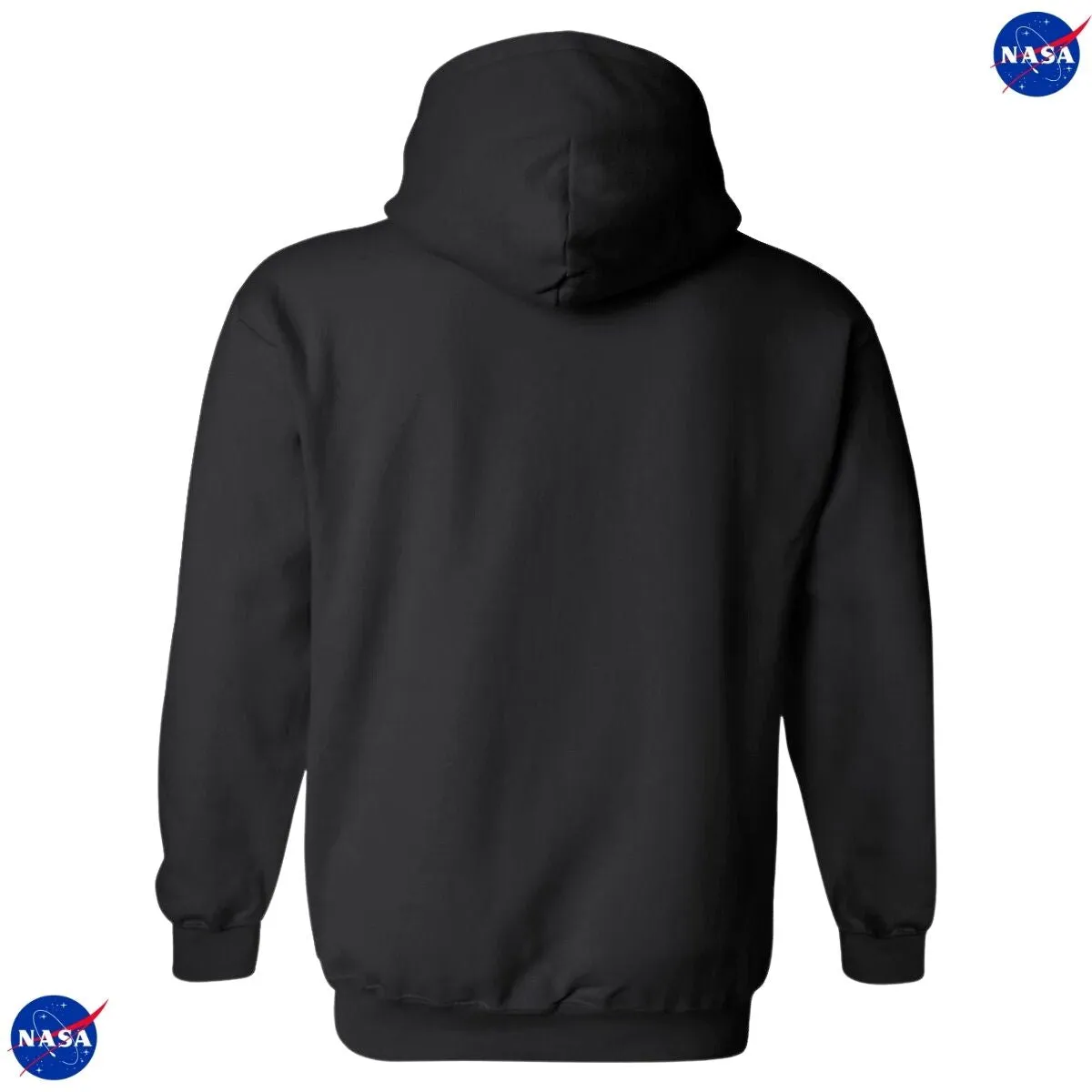 Sudadera Mujer Hoodie Nasa Logo Espacial Escudo