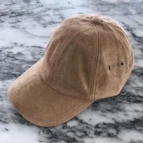 Sweat Active 6 Panel Ultra Suede Baseball Cap Nude