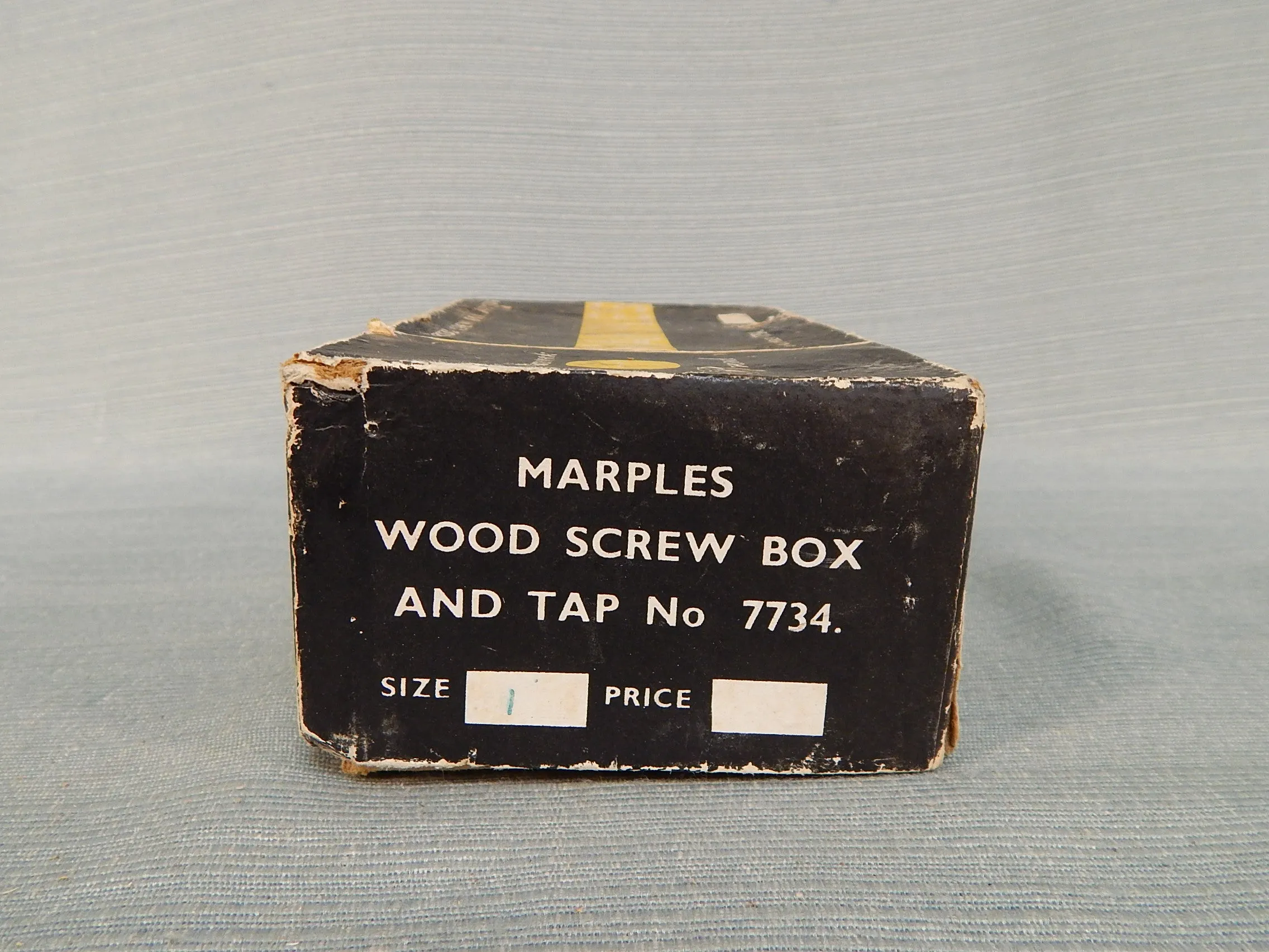 Vintage Marples Wood Screw Box with 1" Tap