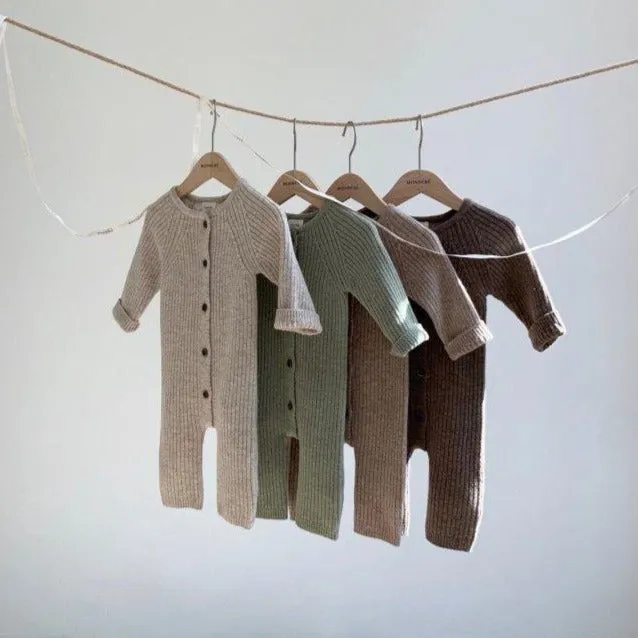 Wool Knit Coveralls